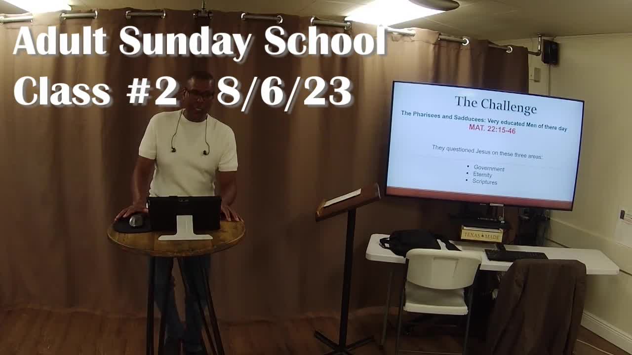 Adult Sunday School 2