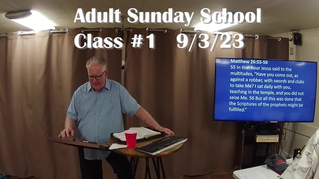 Adult Sunday School 1