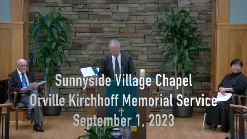 Orville Kirchhoff Memorial 230901