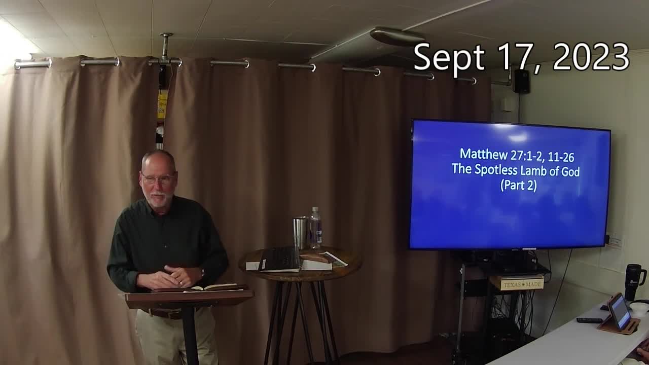 Adult Sunday School Class #1 9-17-23
