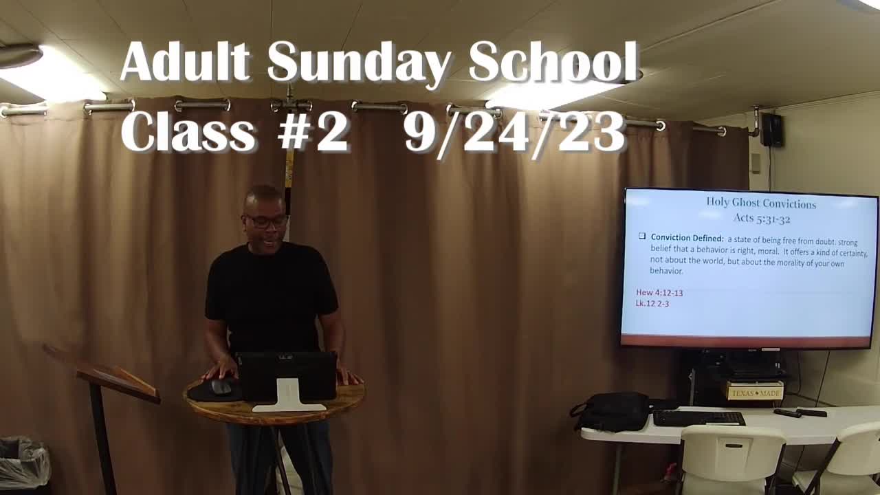 Adult Sunday School 2