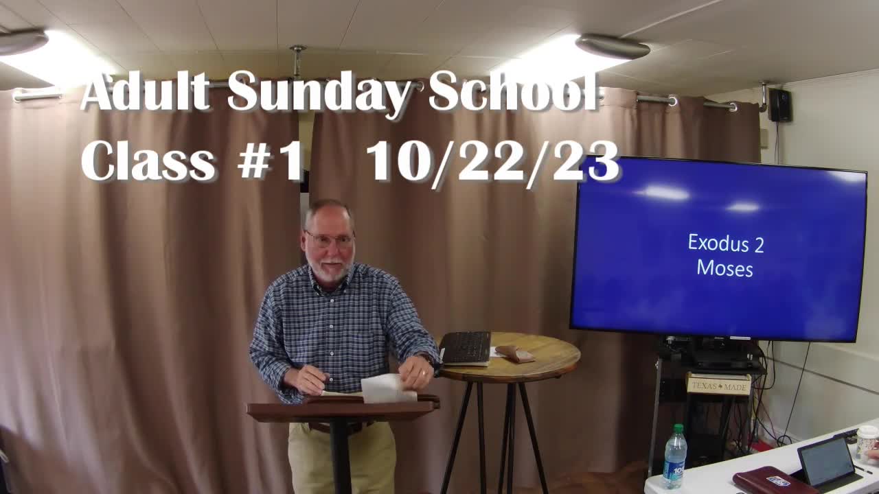 Adult Sunday School 1