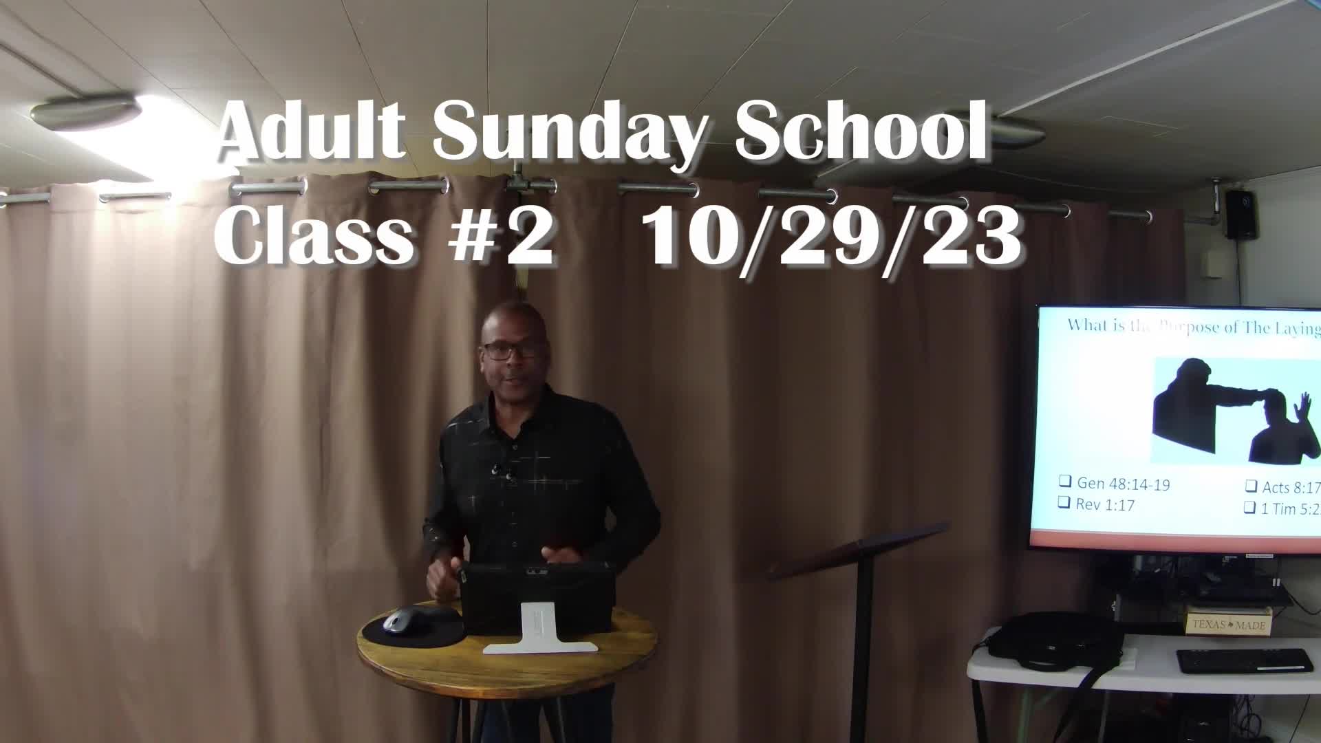 Adult Sunday School 2