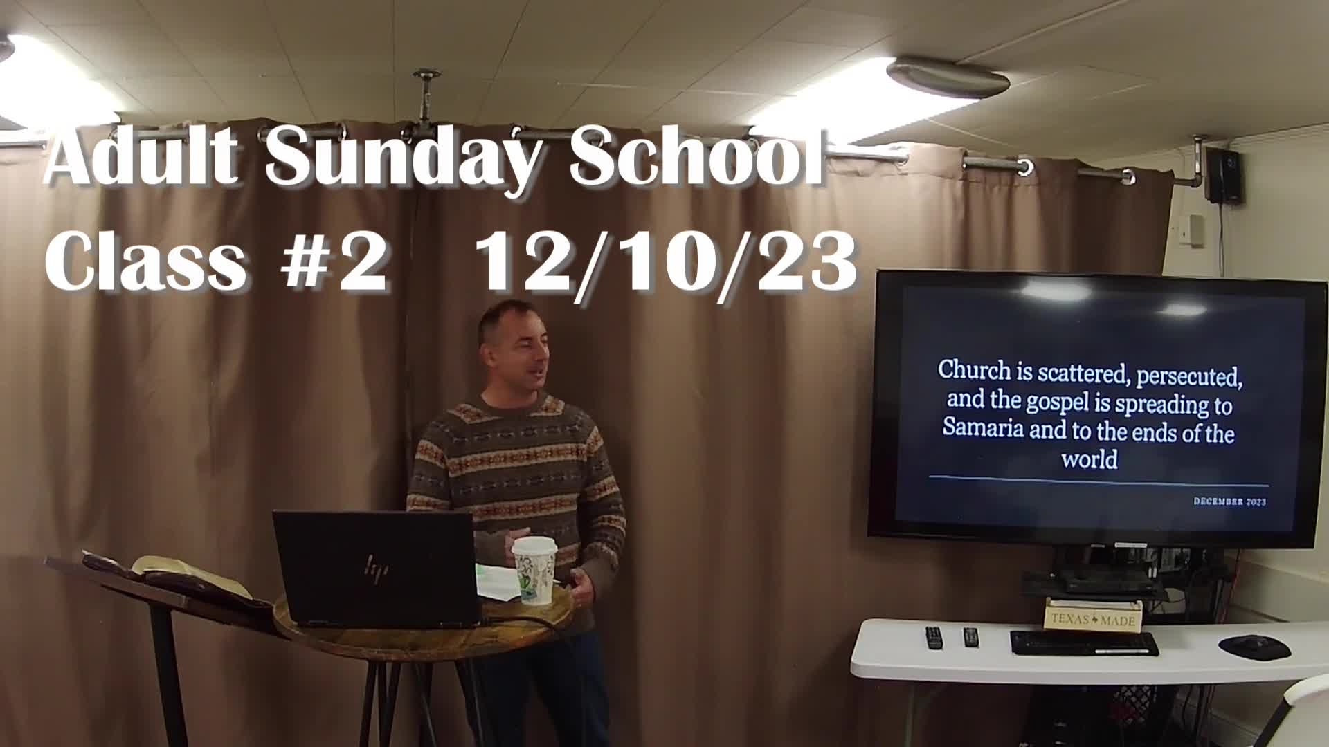 Adult Sunday School 2