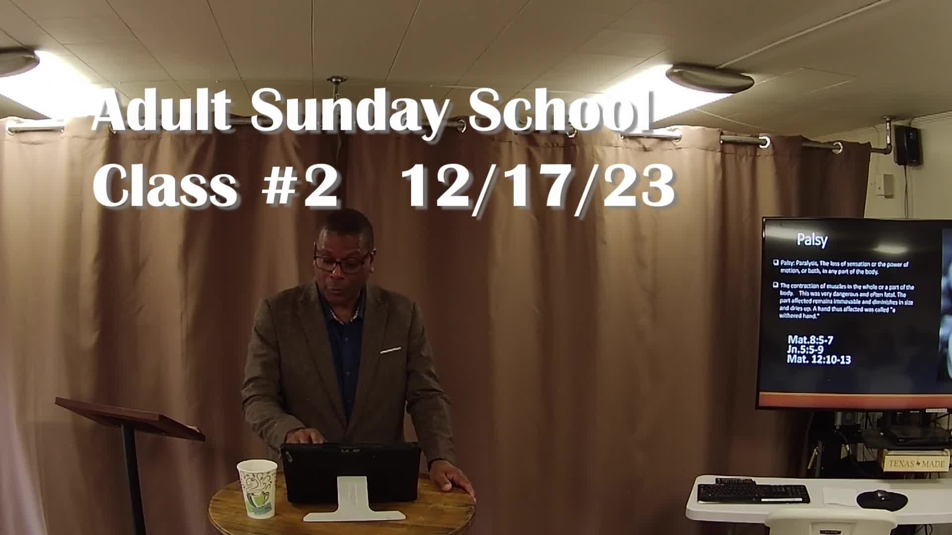 Adult Sunday School 2