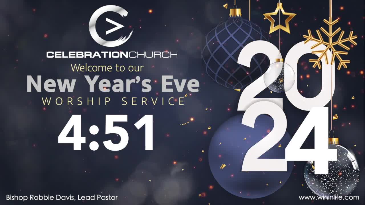 Celebration Church Live NYE WatchNight servic