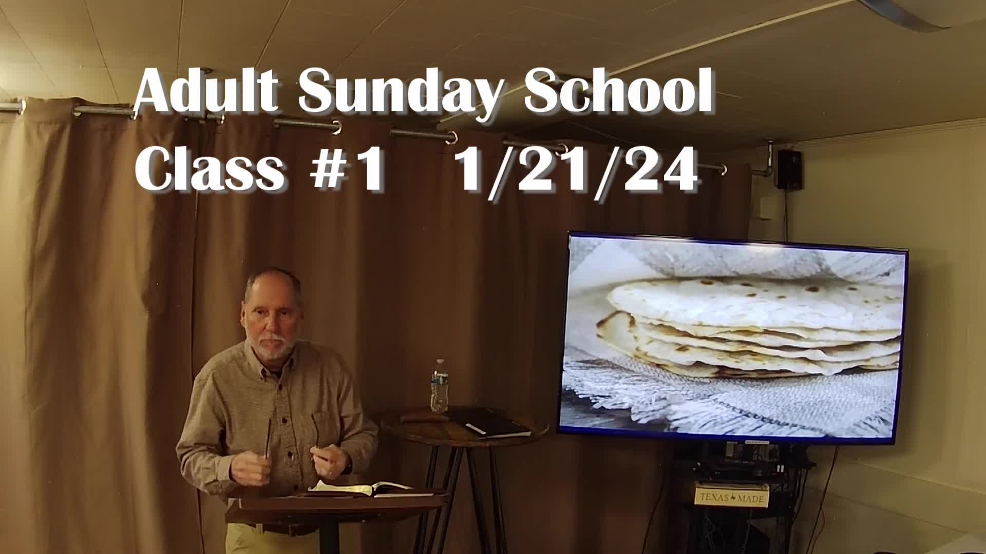 Adult Sunday School 1