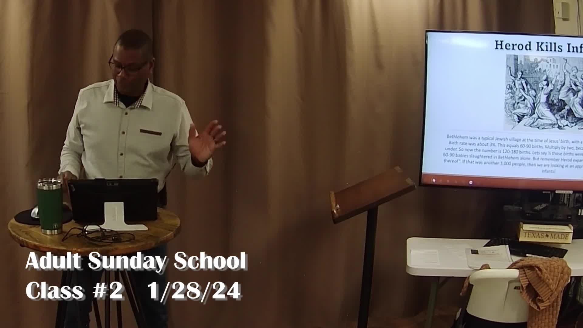 Adult Sunday School 2