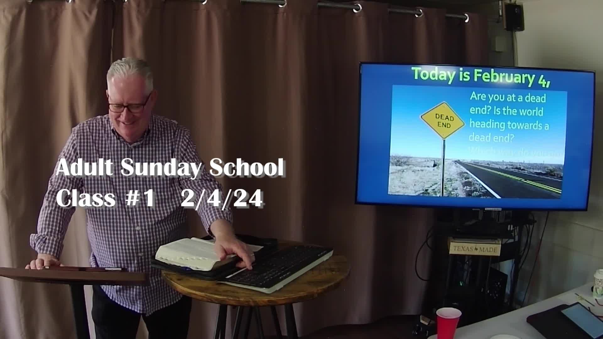 Adult Sunday School 1