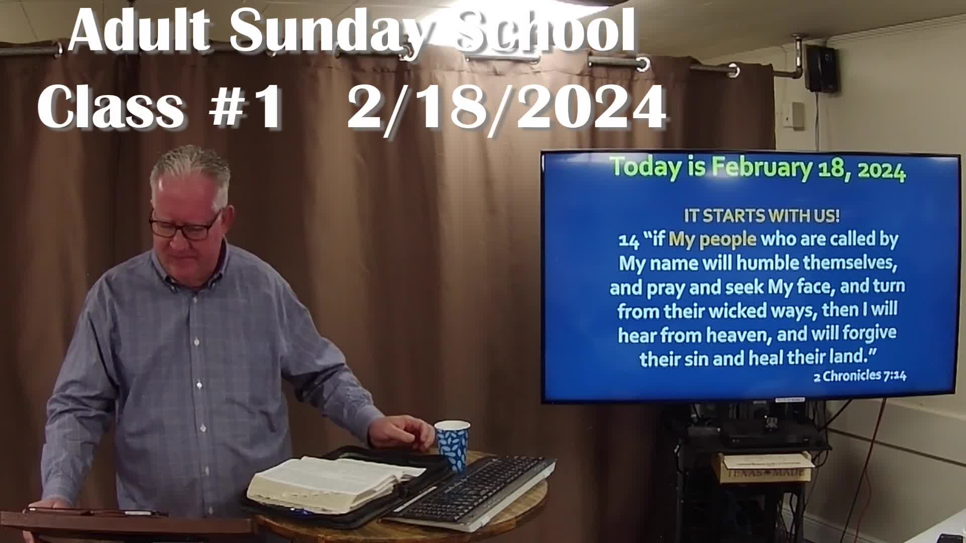 Adult Sunday School 1