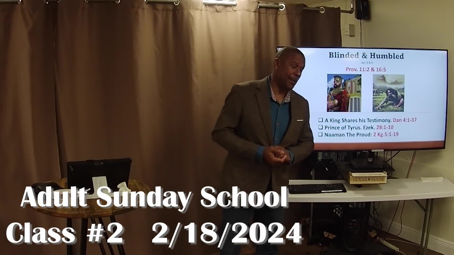 Adult Sunday School 2