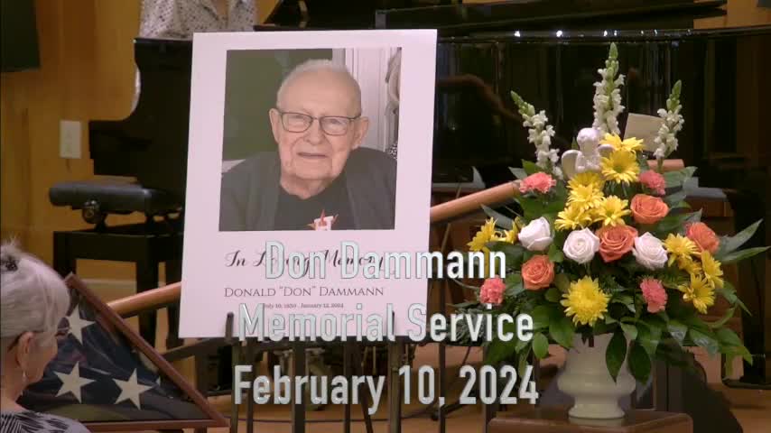 Don Dammann Memorial 240210