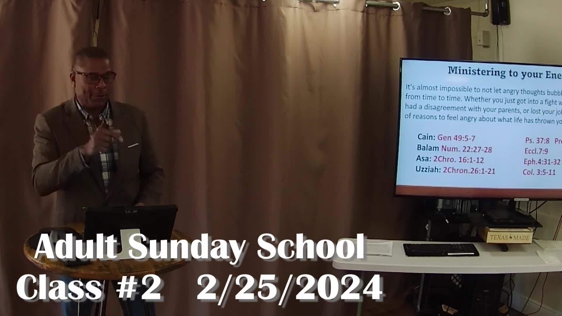 Adult Sunday School 2