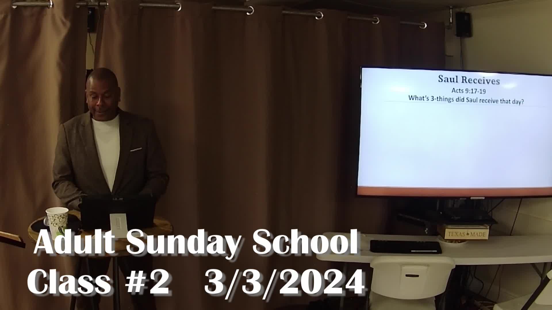 Adult Sunday School 2