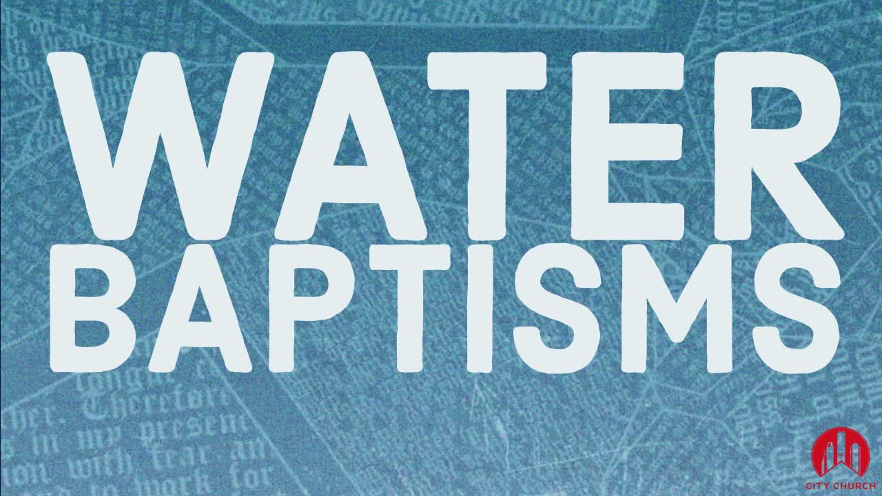 Water Baptisms episode artwork