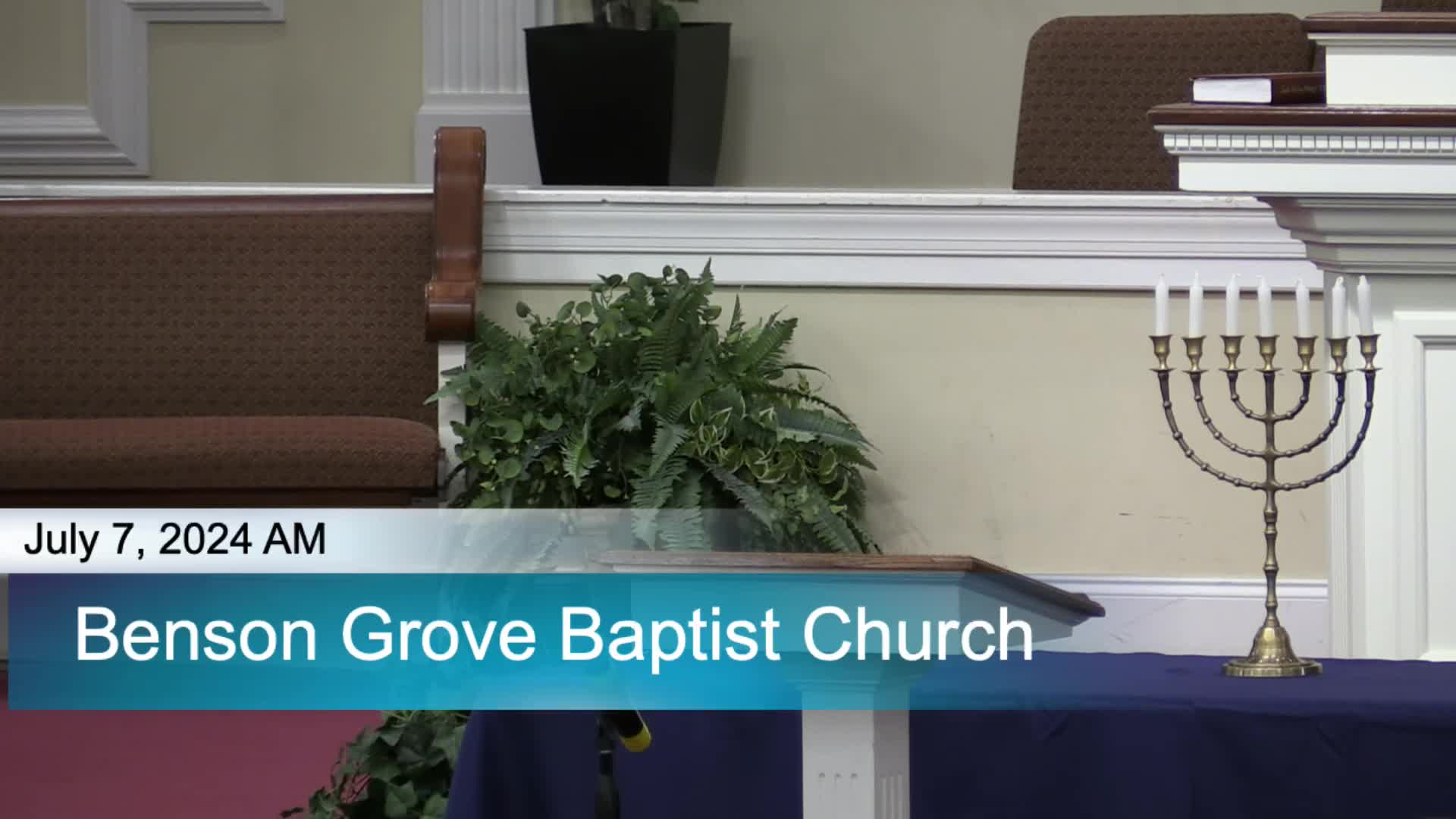 BGBC Sunday School Lesson
