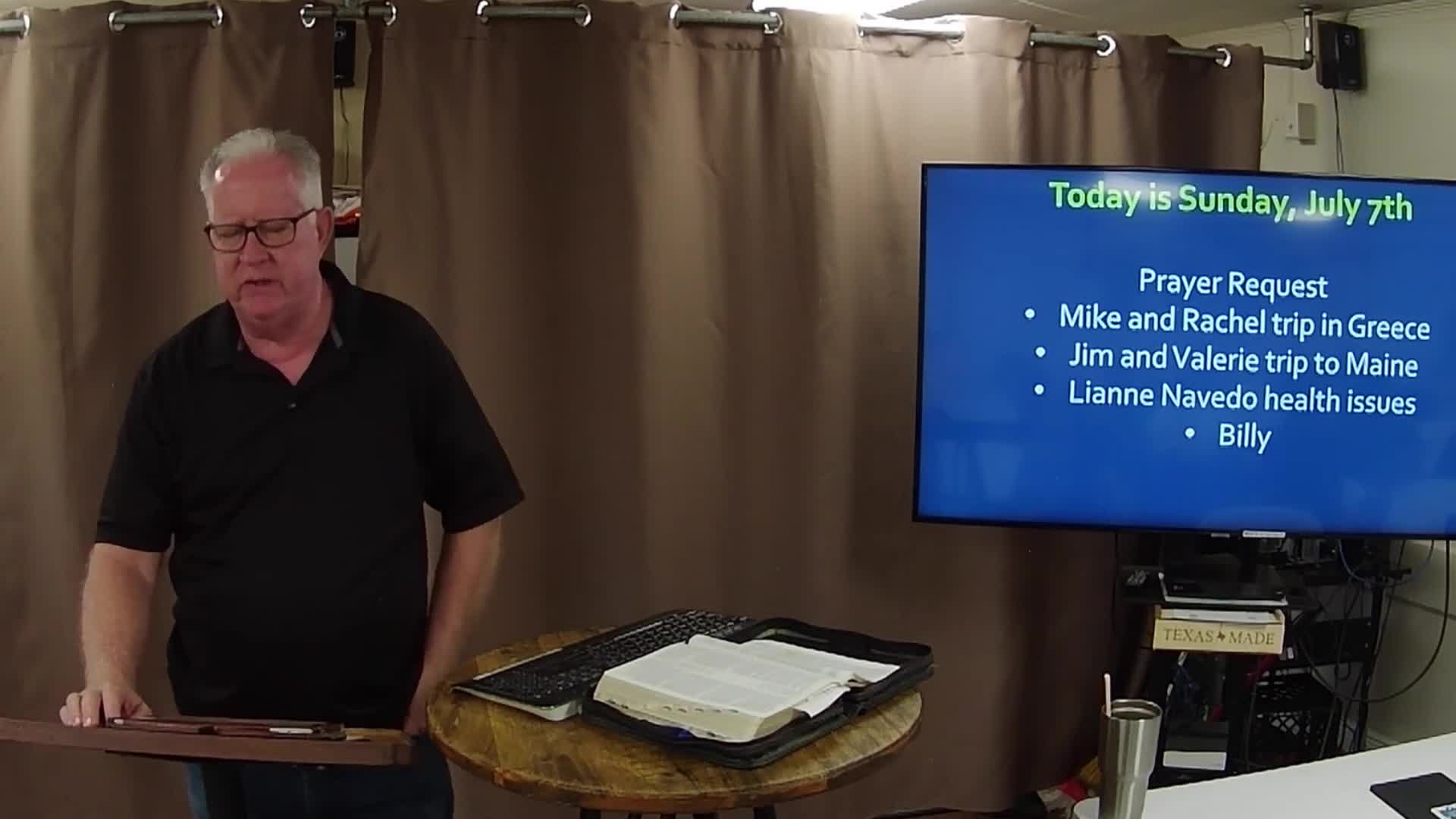 Adult Sunday School 1
