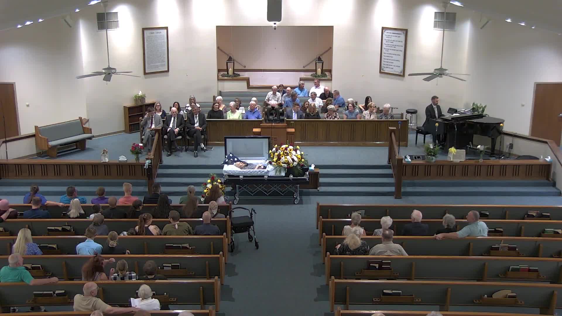 G Jay Clevenger Funeral 7/16/2024 8:50:56 AM