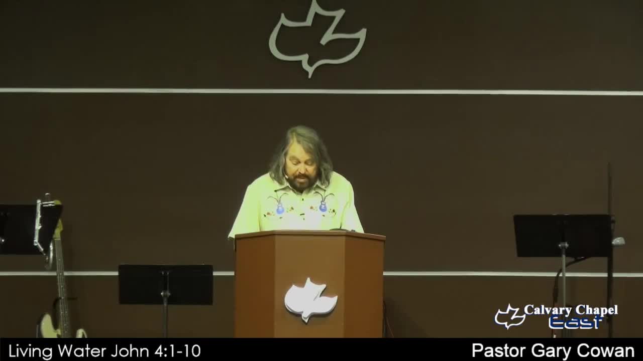 Part 12 - Living Water - John 4:1-10
