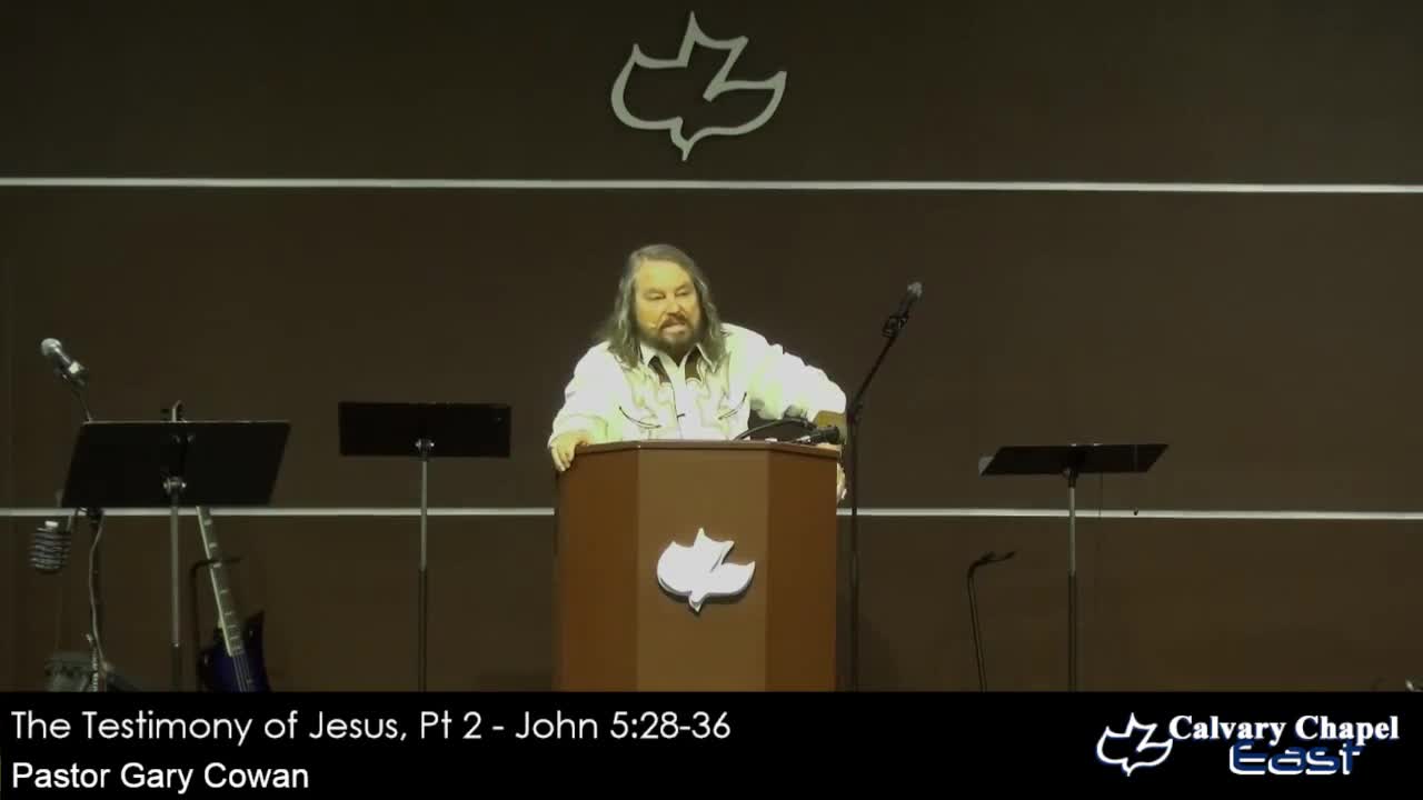 Part 21 - The Testimony of Jesus, Pt 2