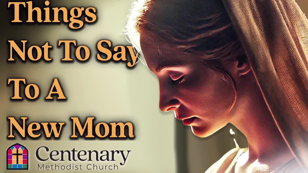 12-29 Traditional Service: What Not To Say..