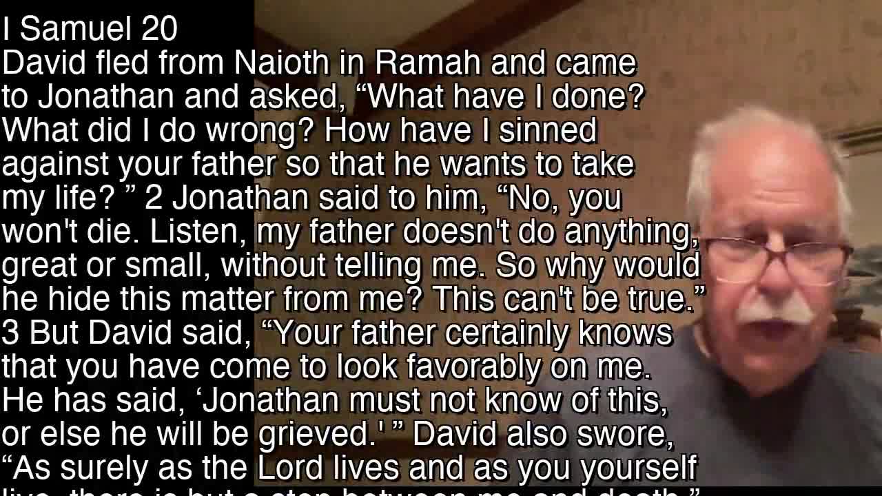 I Samuel 20  3/5/2025 4:45:49 PM