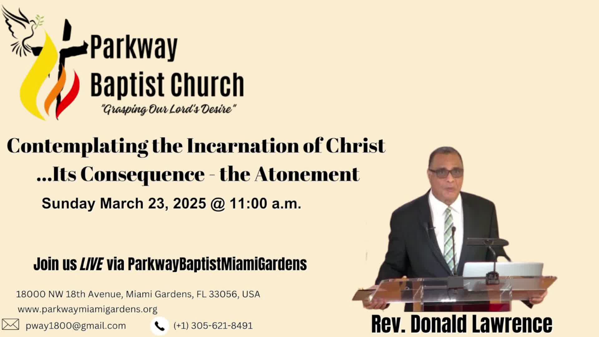 Sunday Morning Service