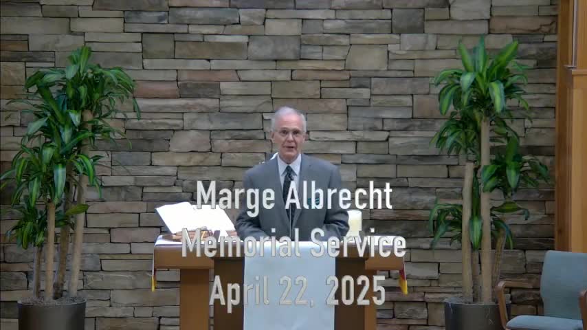 Marge Albrecht Memorial