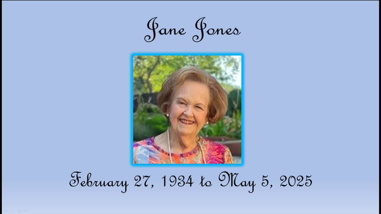 Jane Jones' Memorial