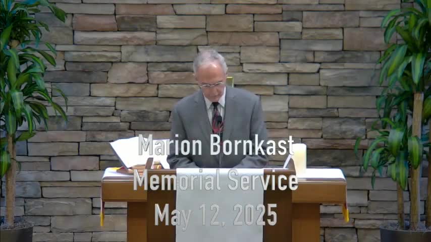 Marion Bornkast Memorial