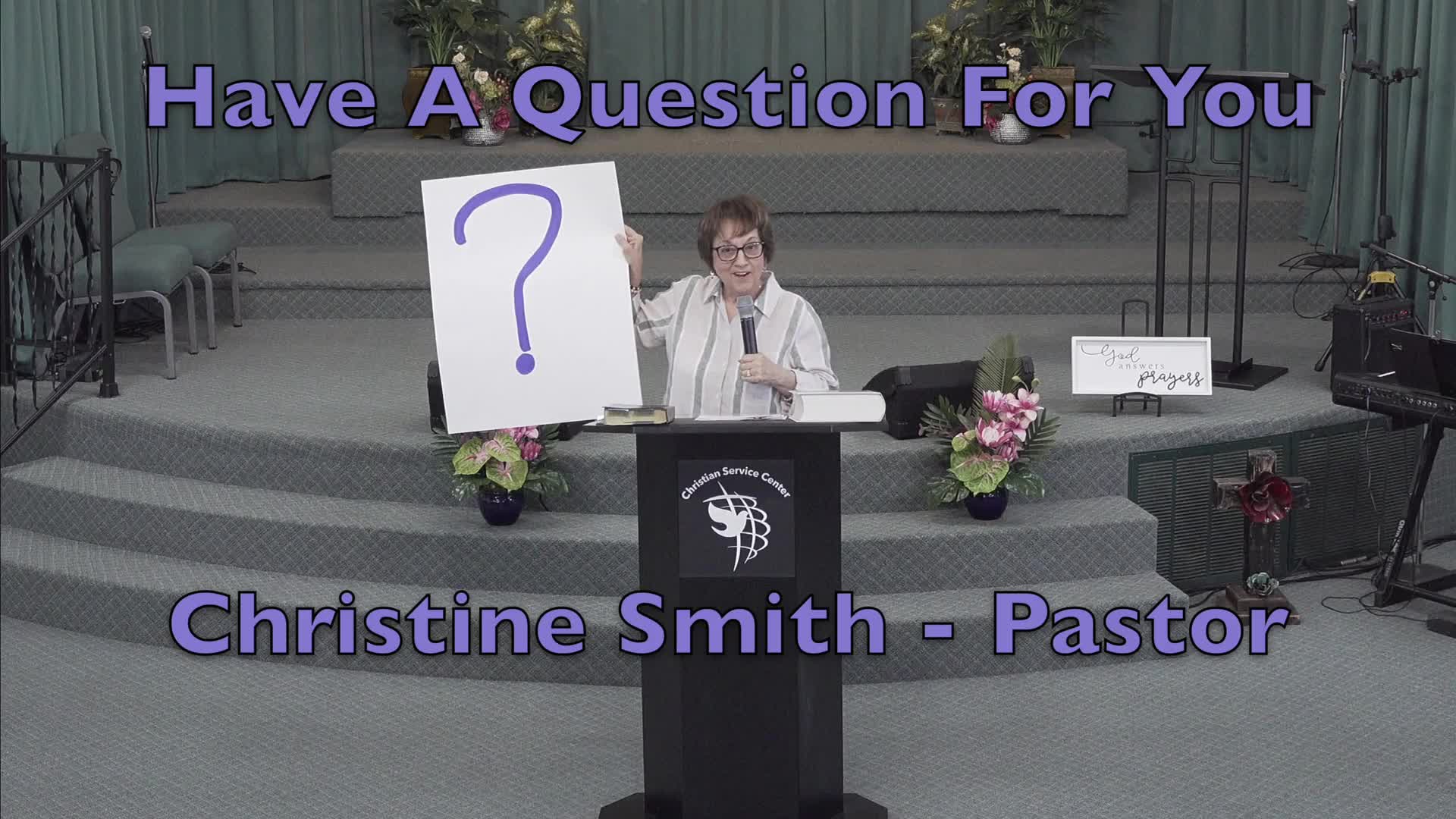Have A Question For You