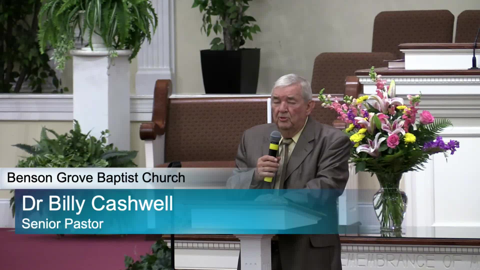 BGBC Sunday School Lesson