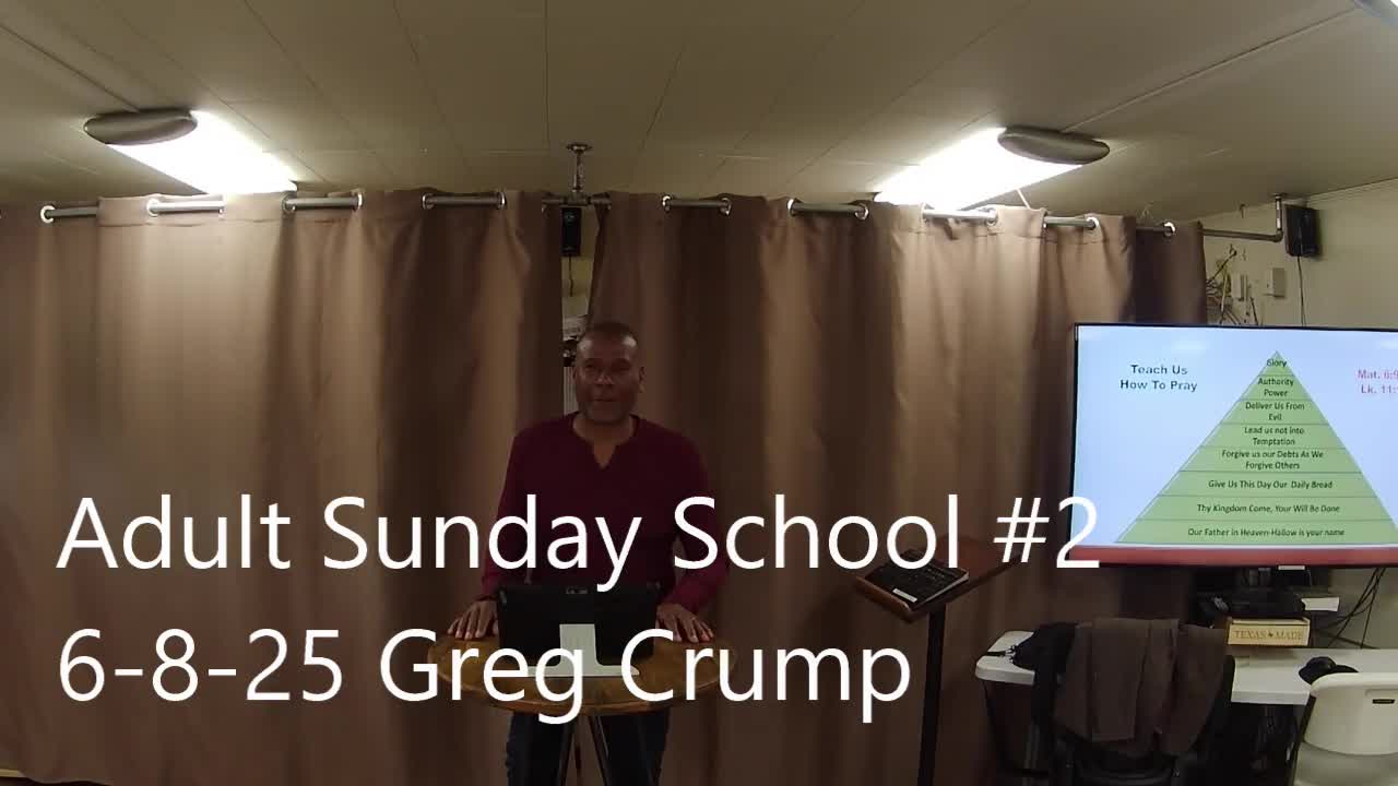 Adult Sunday School 2