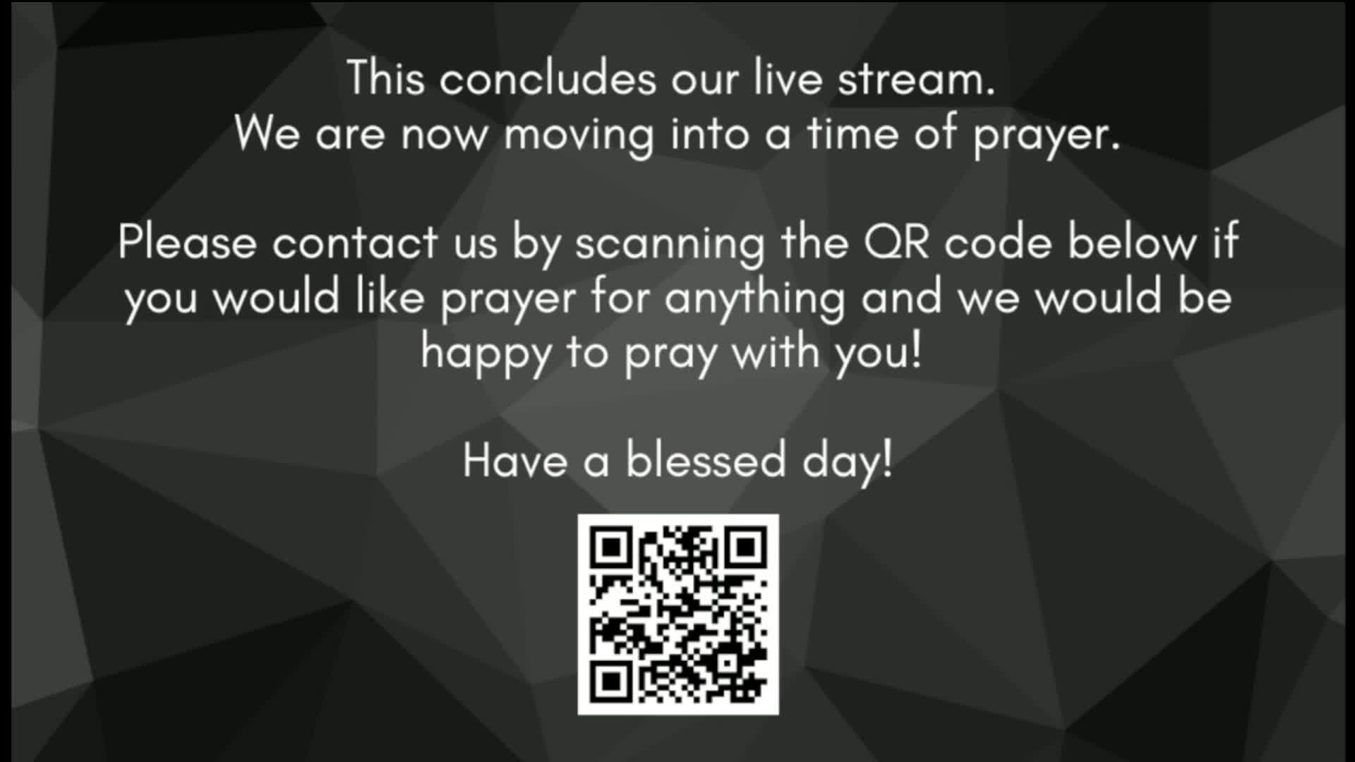 Sunday Morning - First Service
