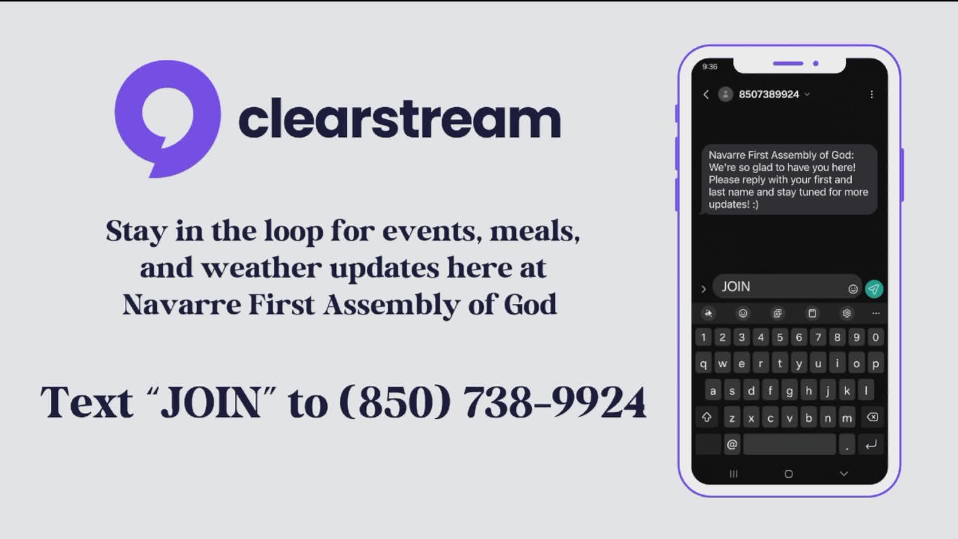 Wednesday Worship Service
