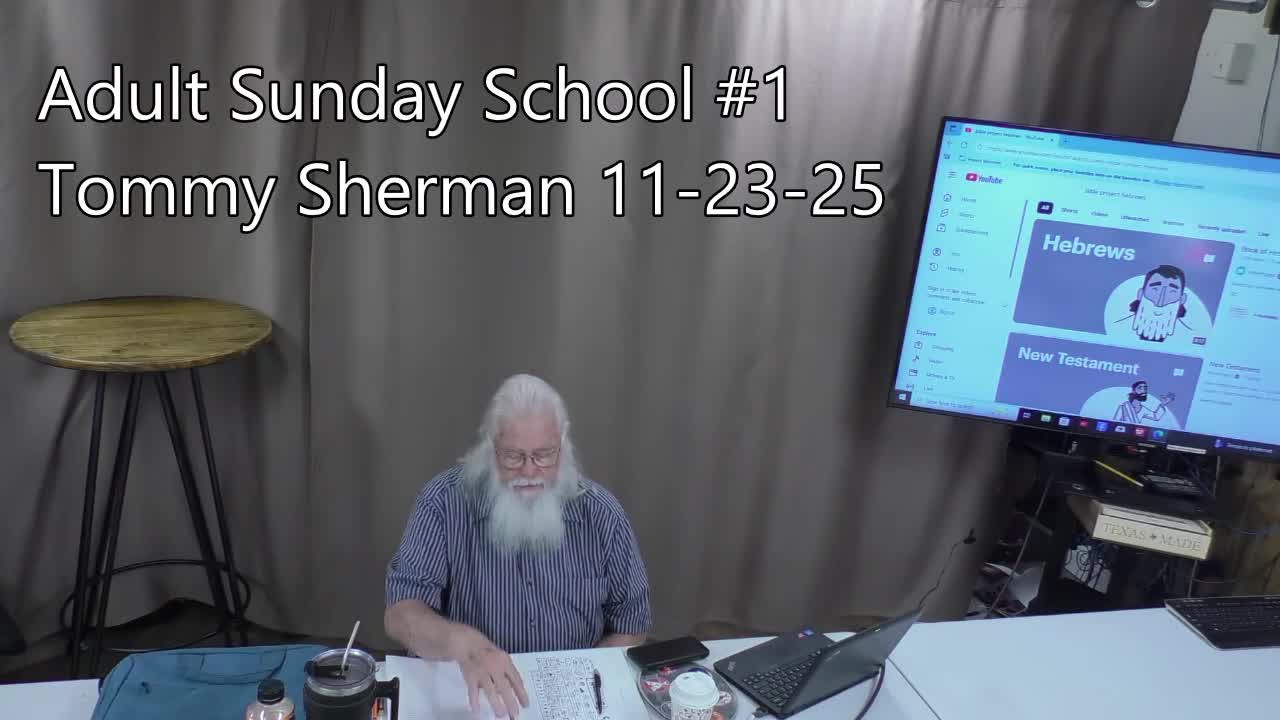 Adult Sunday School 1