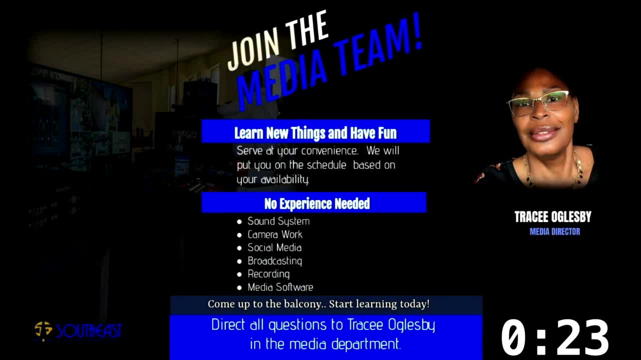 Saturday Worship Service