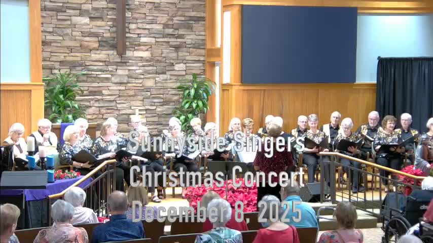 Sunnyside Singers Christmas Concert