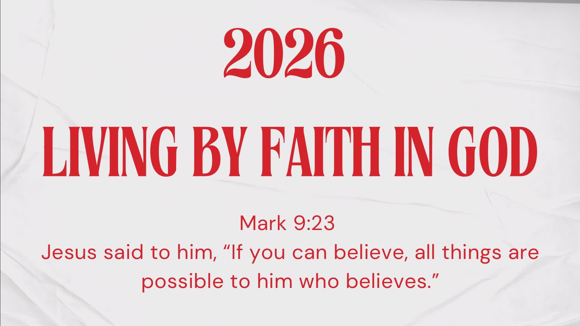 2026 Living By Faith in God episode artwork