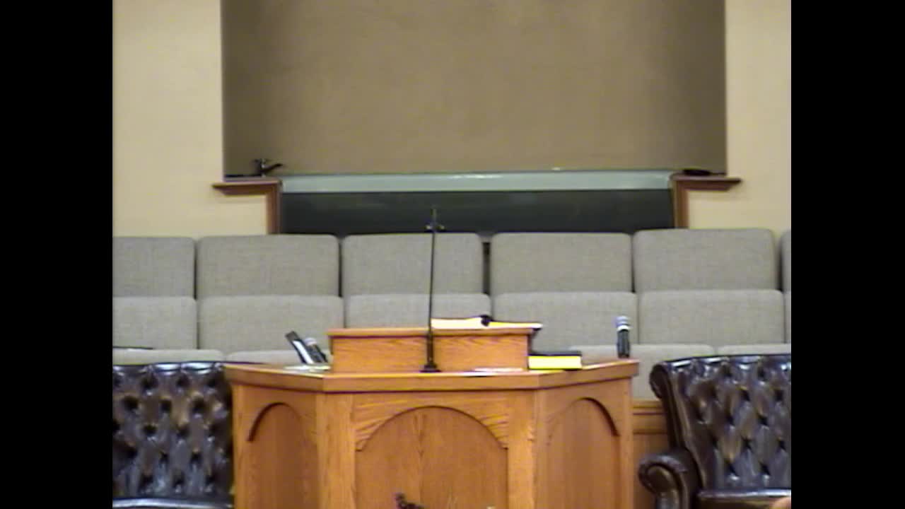 Wednesday Night Service