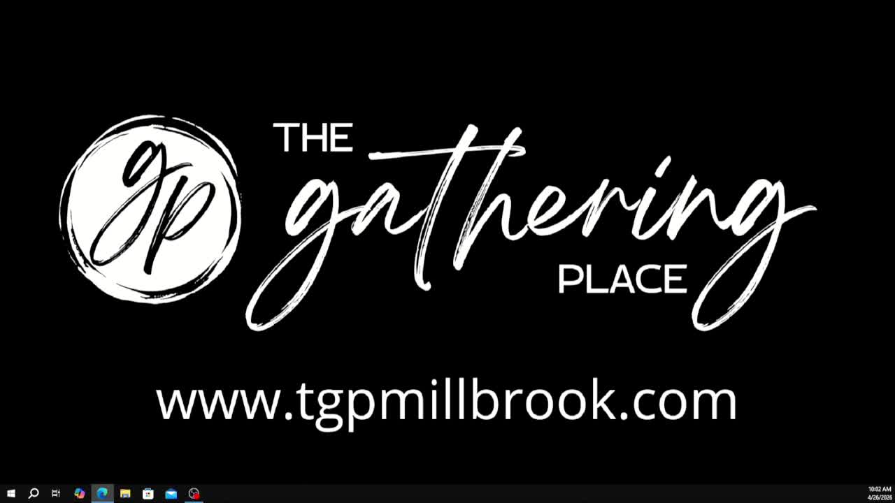 Join Us LIVE | 10AM 