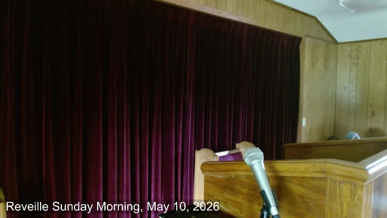 Sunday Morning Services