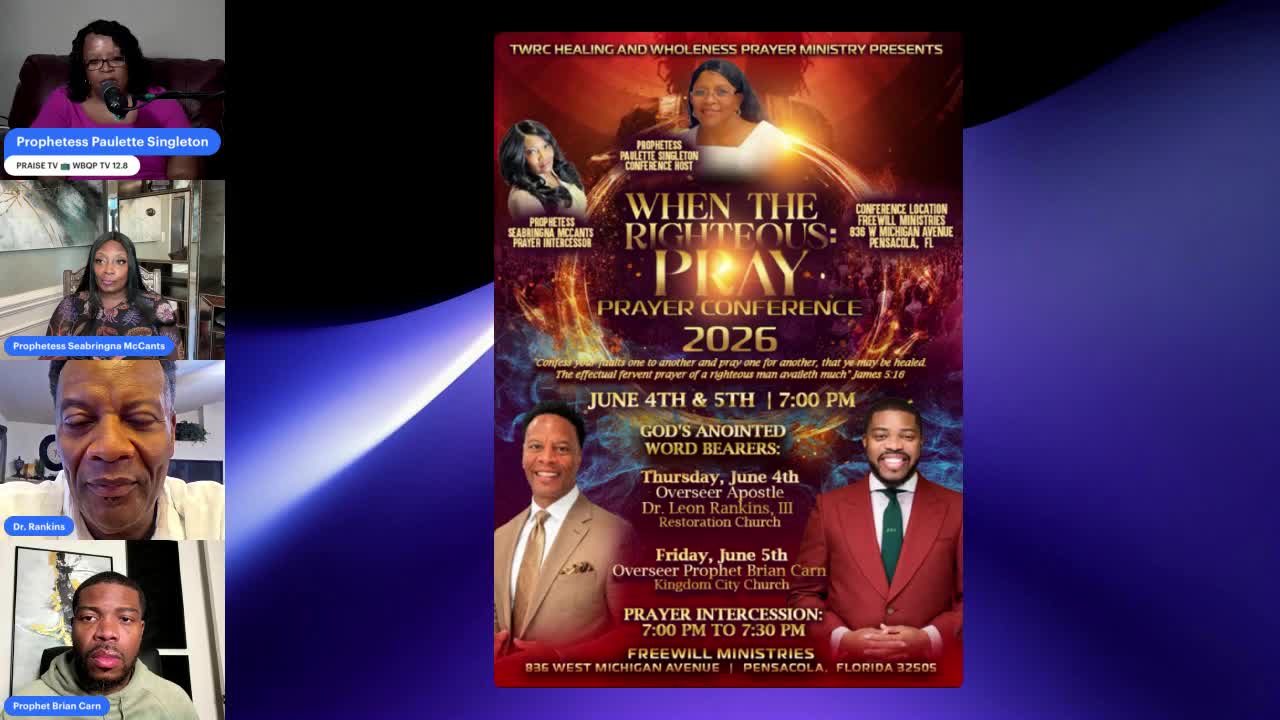 Prayer Conference 2026 June-4 and 5 