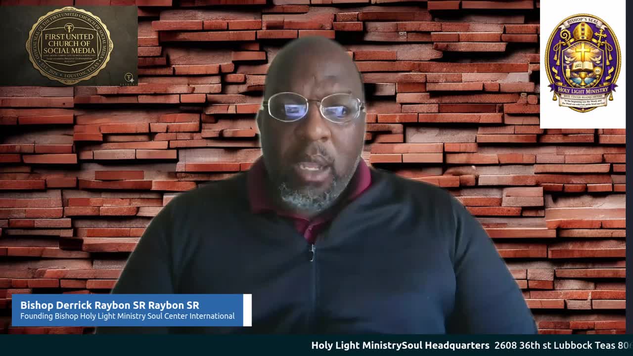 Thursday Bible Study With Bishop Derrick Raybon 