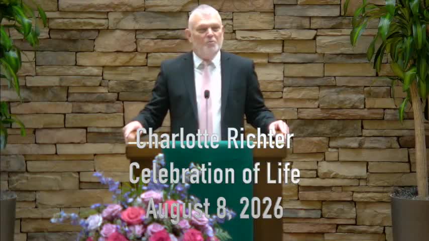 Charlotte Richter Celebration of Life