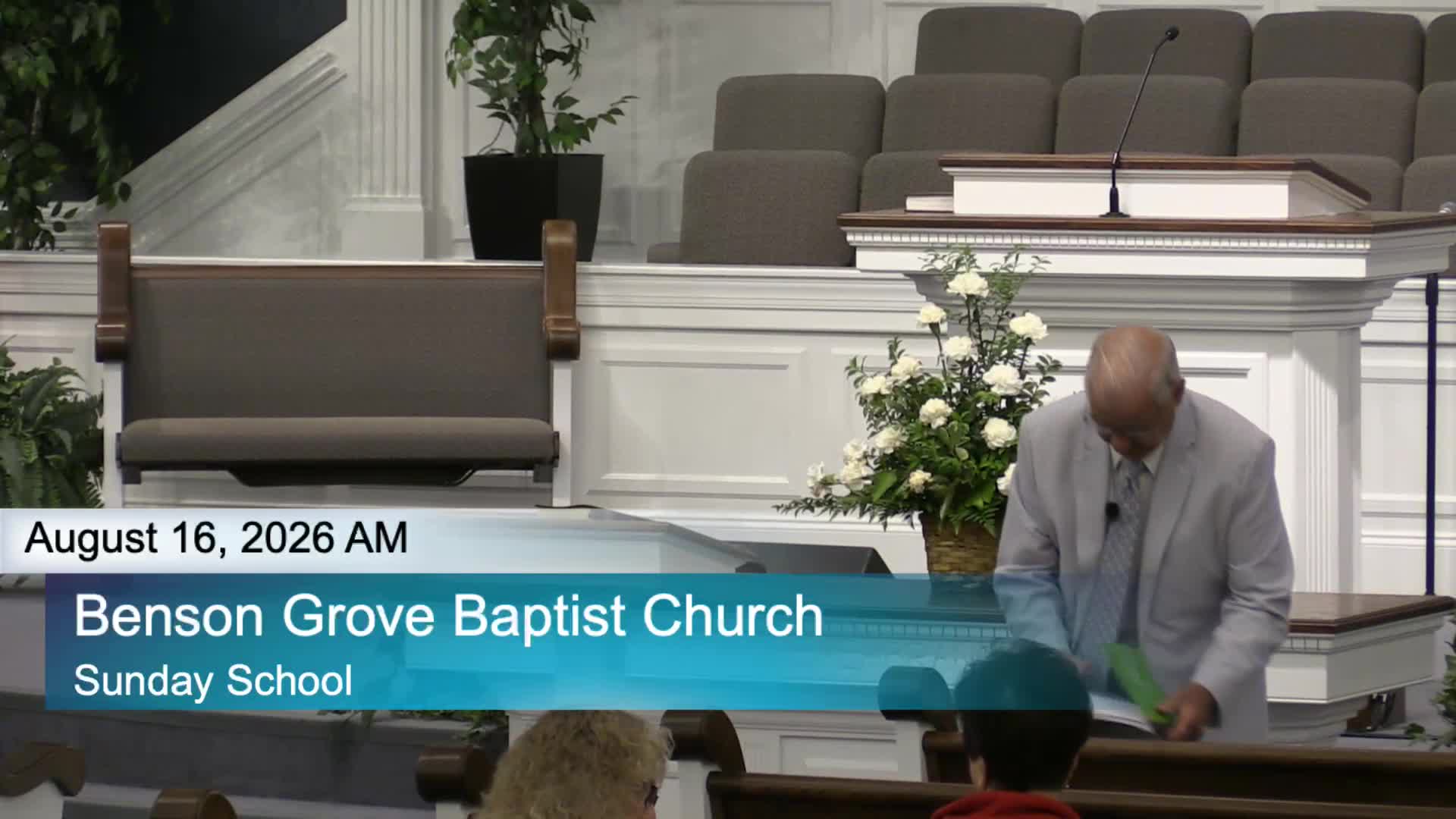 BGBC Sunday School Lesson