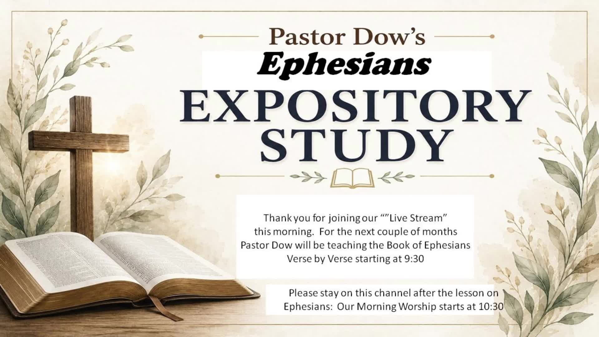 Ephesians 1:12-16