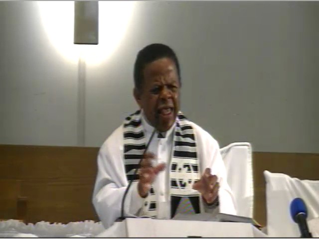 Psalm 23 verses 1,2.  8am service