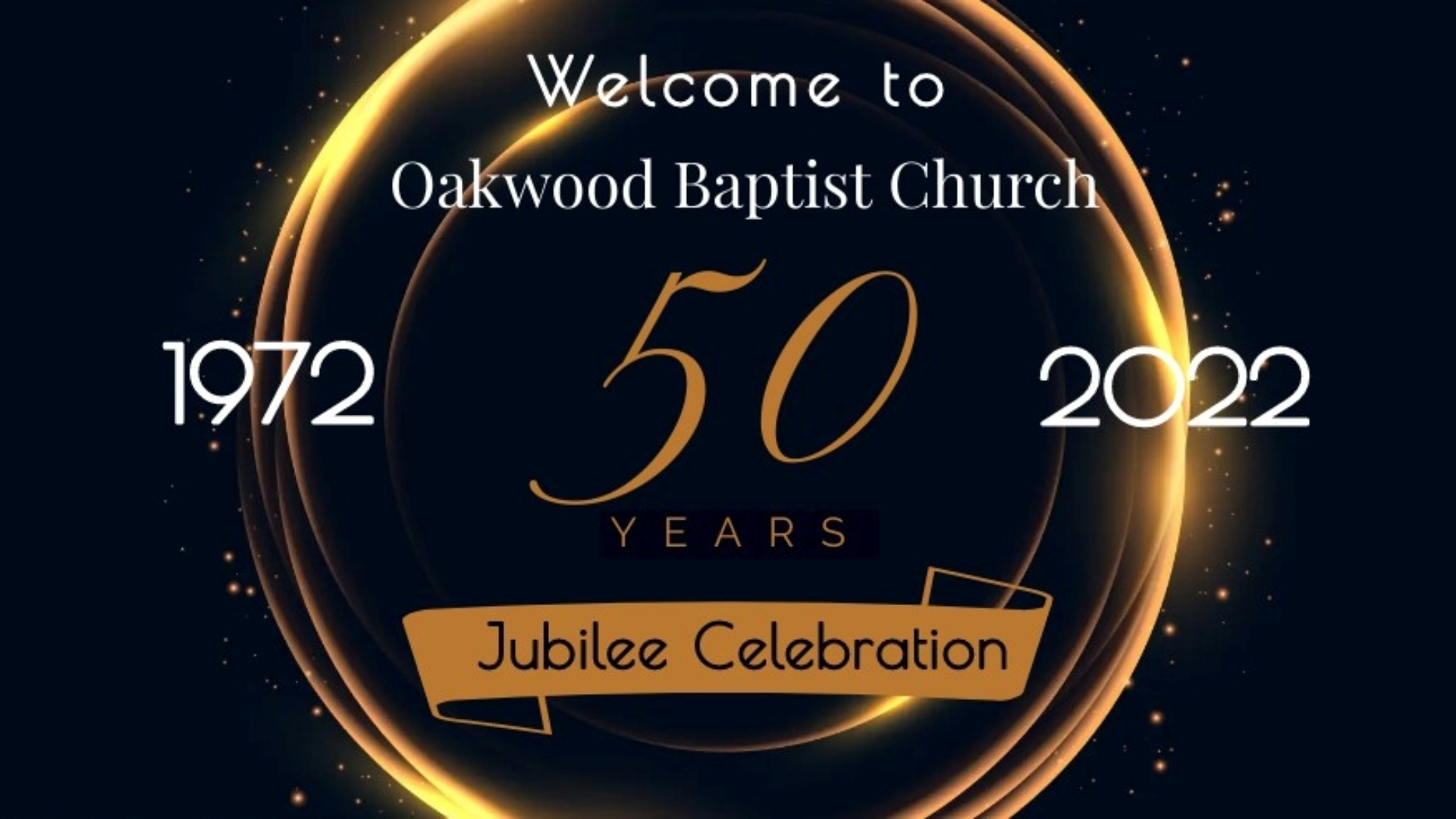 Oakwood Baptist Church 50th Anniversary 918
