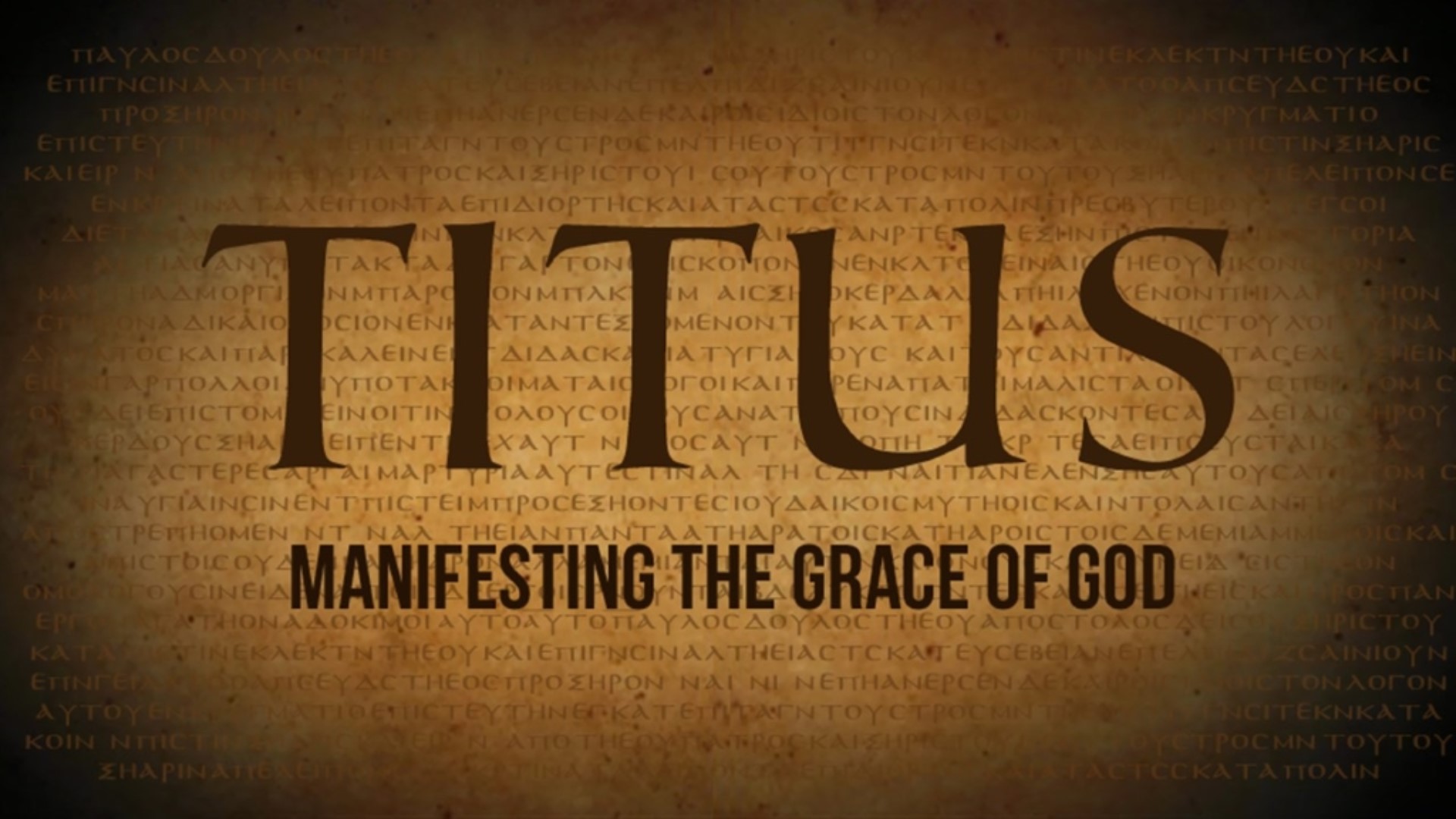 Titus Part 20